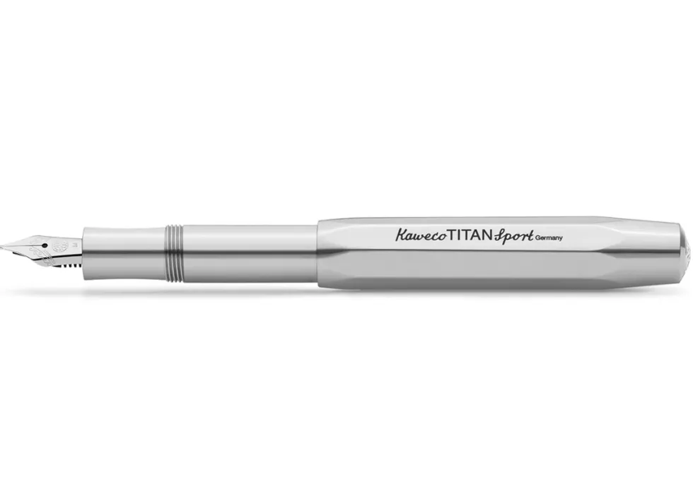 Pióro wieczne Titan Sport - Kaweco - tytanowe EF