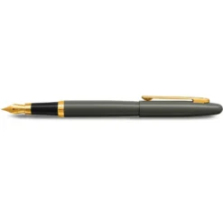 Pióro wieczne VFM - Sheaffer - Glossy Light Gray Gold Trim M