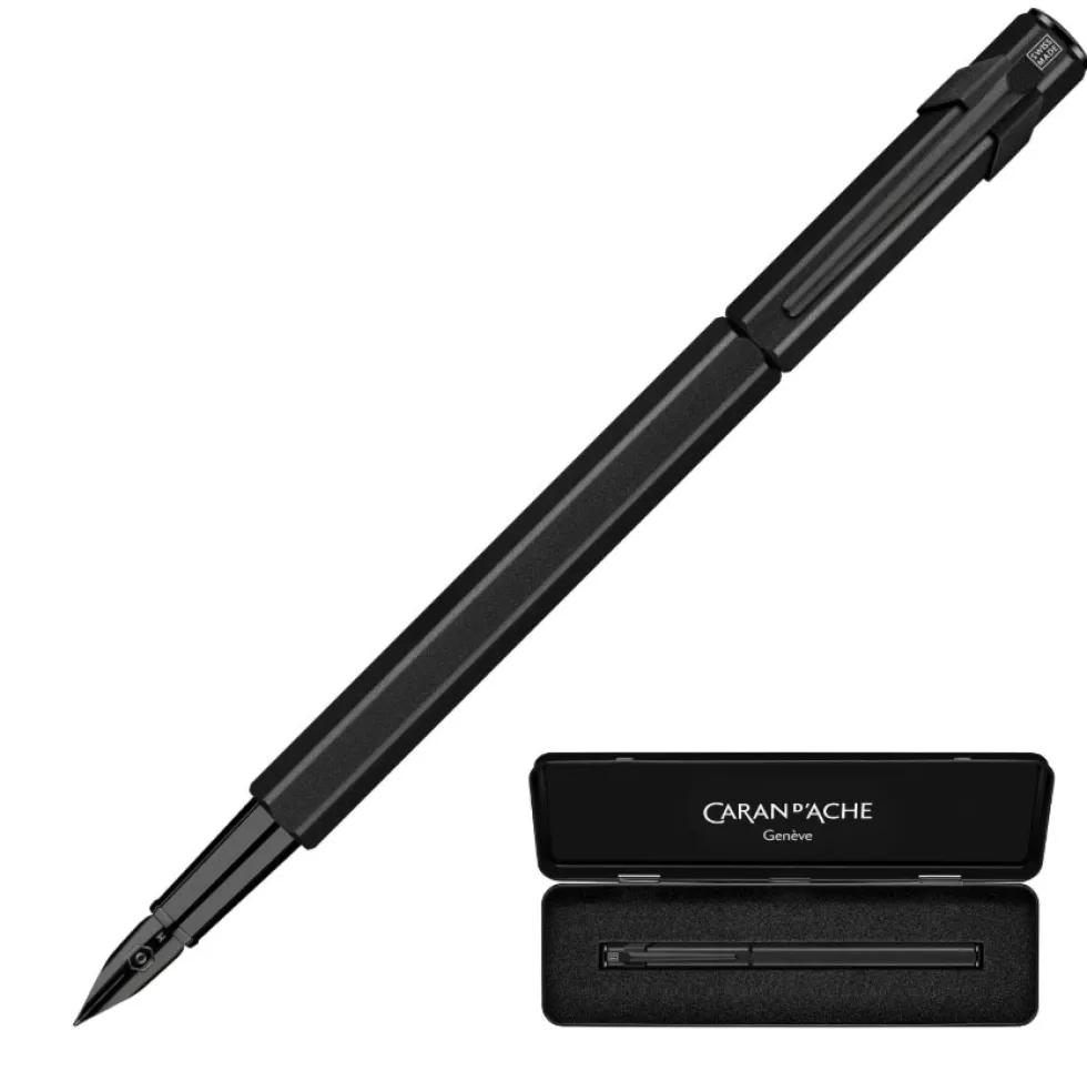 Pióro wieczne 849 z etui - Caran d'Ache - Black Code F