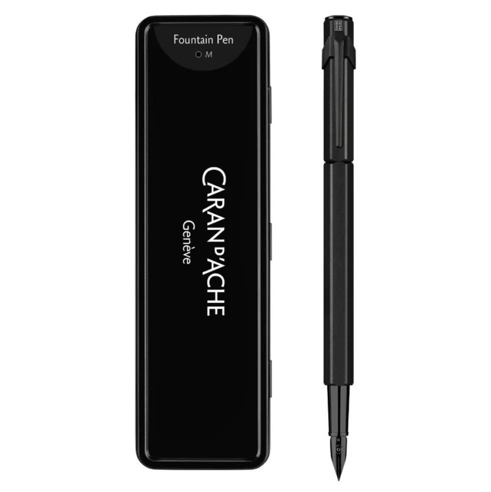 Pióro wieczne 849 z etui - Caran d'Ache - Black Code M