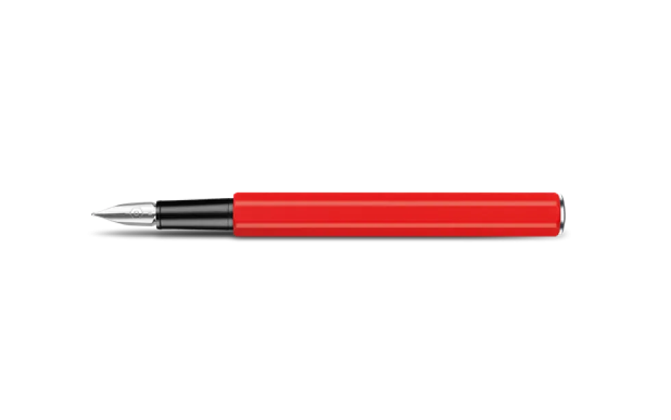Pióro wieczne 849 z etui - Caran d'Ache - czerwone, EF