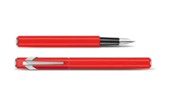 Pióro wieczne 849 z etui - Caran d'Ache - czerwone, EF