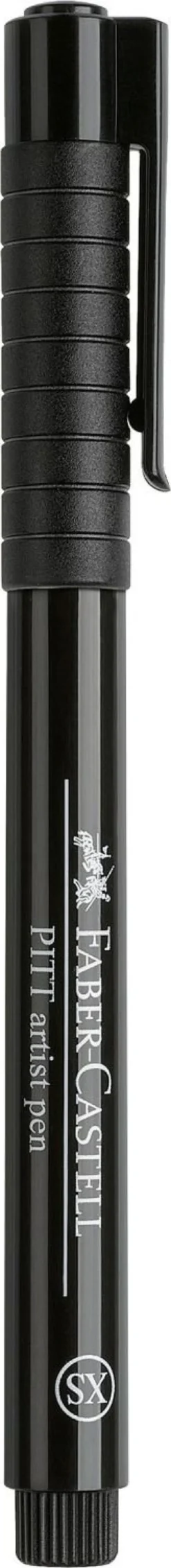 Pisak artystyczny Pitt Artist Pen - Faber-Castell - czarny, XS