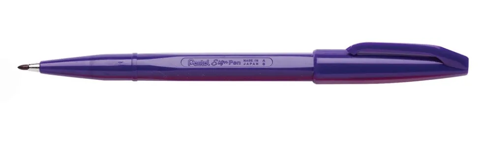 Pisak artystyczny Sign Pen - Pentel - fioletowy