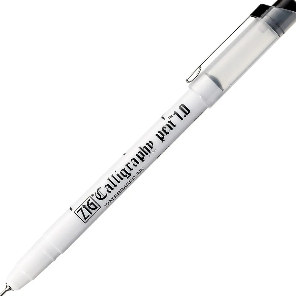 Pisak do kaligrafii - Kuretake - czarny 3 mm