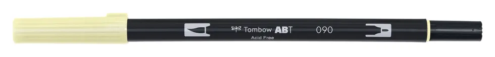 Pisak dwustronny Dual Brush Pen - Tombow - Baby Yellow