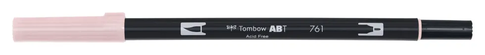 Pisak dwustronny Dual Brush Pen - Tombow - Carnation