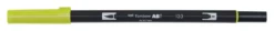 Pisak dwustronny Dual Brush Pen - Tombow - Chartreuse