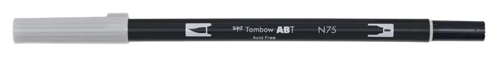 Pisak dwustronny Dual Brush Pen - Tombow - Cool Grey 5