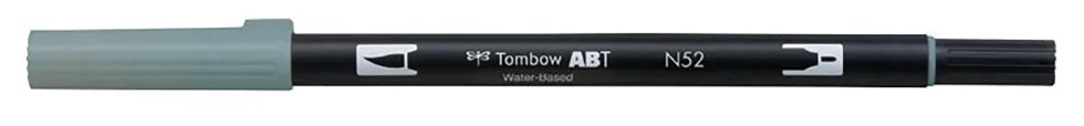 Pisak dwustronny Dual Brush Pen - Tombow - Cool Grey 8
