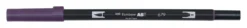 Pisak dwustronny Dual Brush Pen - Tombow - Dark Plum