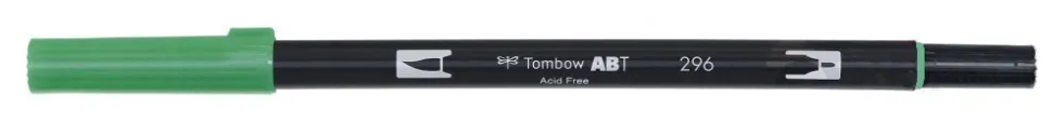 Pisak dwustronny Dual Brush Pen - Tombow - Green