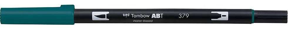 Pisak dwustronny Dual Brush Pen - Tombow - Jade Green