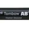Pisak dwustronny Dual Brush Pen - Tombow - Jet Blue