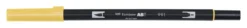 Pisak dwustronny Dual Brush Pen - Tombow - Light Ochre