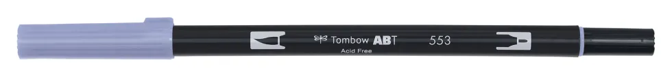 Pisak dwustronny Dual Brush Pen - Tombow - Mist Purple
