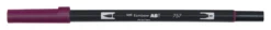 Pisak dwustronny Dual Brush Pen - Tombow - Port Red