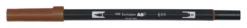 Pisak dwustronny Dual Brush Pen - Tombow - Redwood