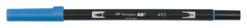 Pisak dwustronny Dual Brush Pen - Tombow - Reflex Blue