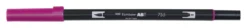 Pisak dwustronny Dual Brush Pen - Tombow - Rubine Red