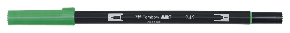 Pisak dwustronny Dual Brush Pen - Tombow - Sap Green