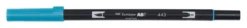 Pisak dwustronny Dual Brush Pen - Tombow - Turquoise