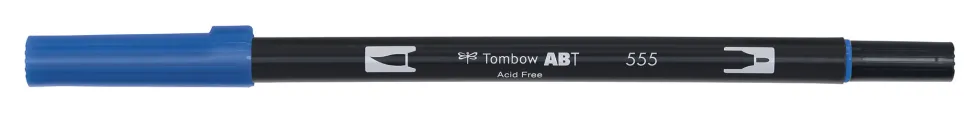 Pisak dwustronny Dual Brush Pen - Tombow - Ultramarine