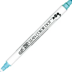 Pisak dwustronny Zig Clean Color Dot - Kuretake - Blue Bonnet