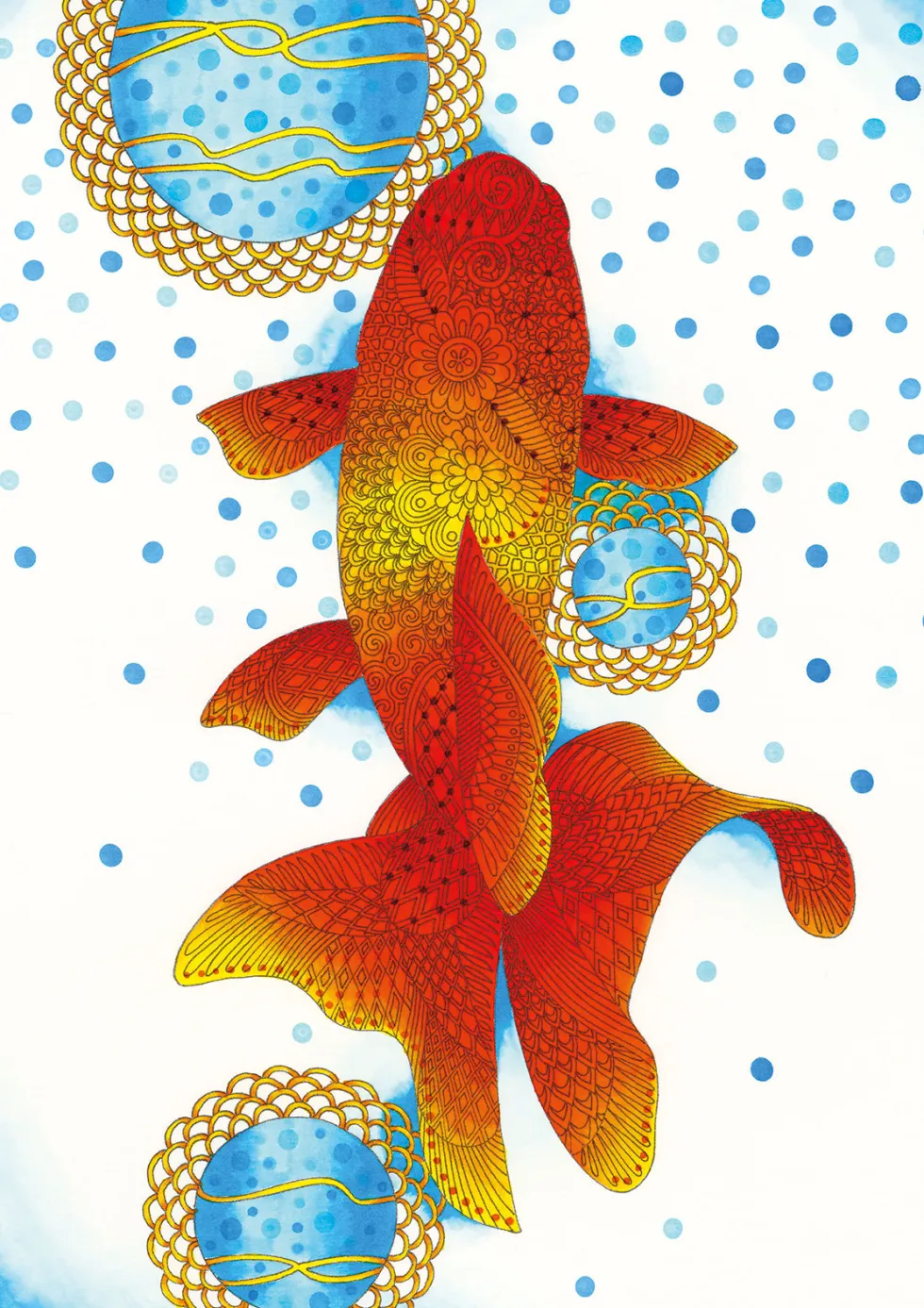 Pisak dwustronny Zig Clean Color Dot - Kuretake - Ocean