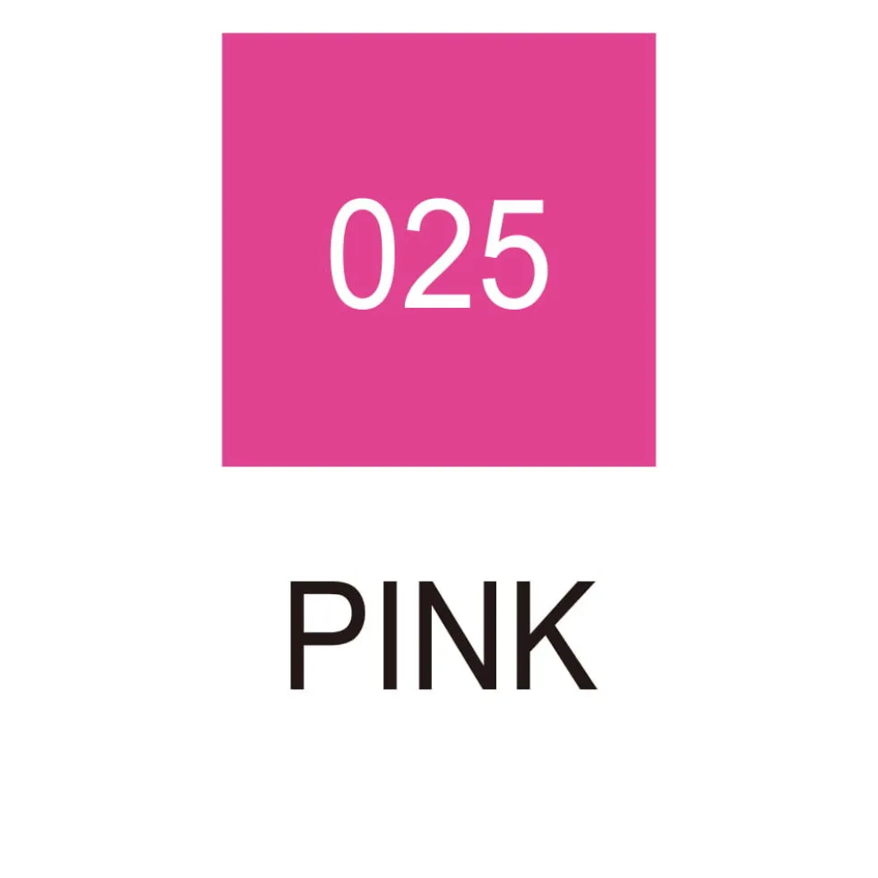 Pisak dwustronny Zig Clean Color Dot - Kuretake - Pink