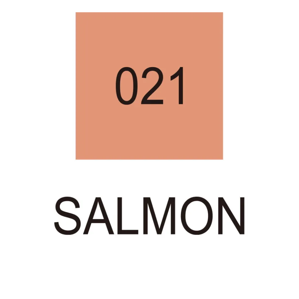 Pisak dwustronny Zig Clean Color Dot - Kuretake - Salmon