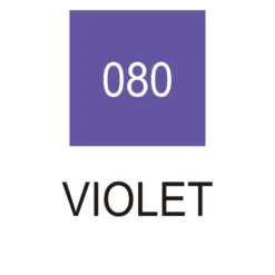 Pisak dwustronny Zig Clean Color Dot - Kuretake - Violet