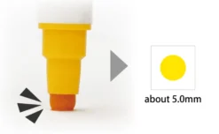 Pisak dwustronny Zig Clean Color Dot - Kuretake - Violet