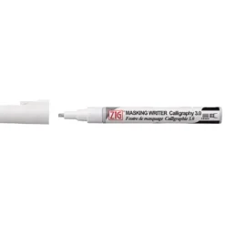 Pisak maskujący do akwareli Masking Writer Calligraphy - Kuretake - 3 mm
