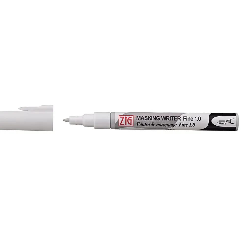 Pisak maskujący do akwareli Masking Writer Fine - Kuretake - 1 mm
