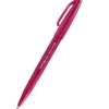 Pisak pędzelkowy Brush Sign Pen - Pentel - burgundowy