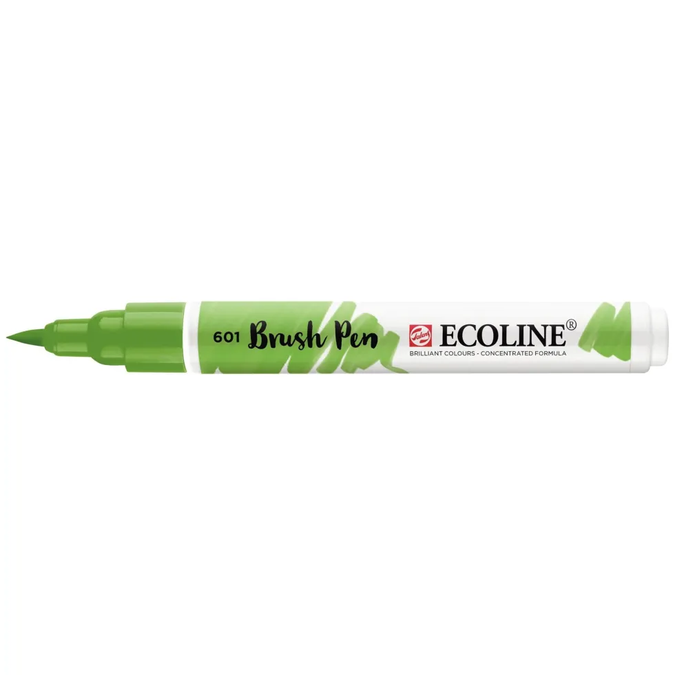 Pisak pędzelkowy Ecoline - Talens - Light Green
