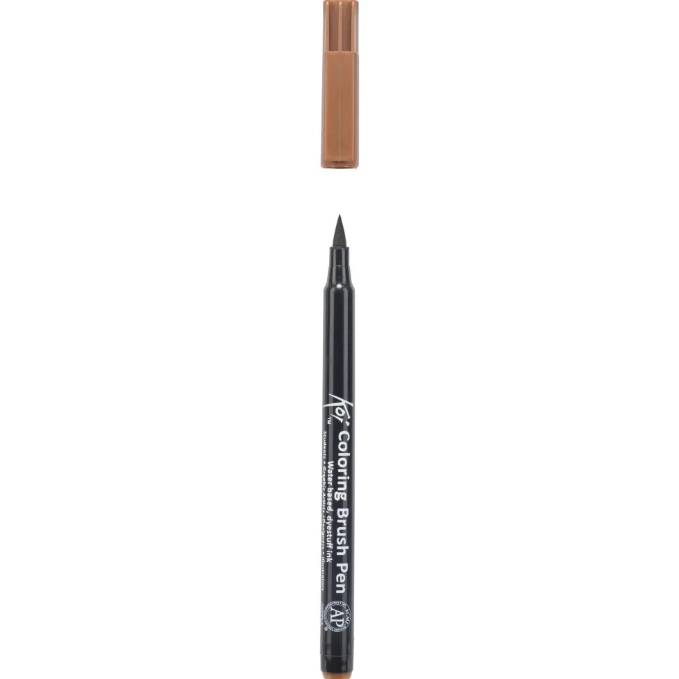 Pisak pędzelkowy Koi Coloring Brush Pen - Sakura - Brown