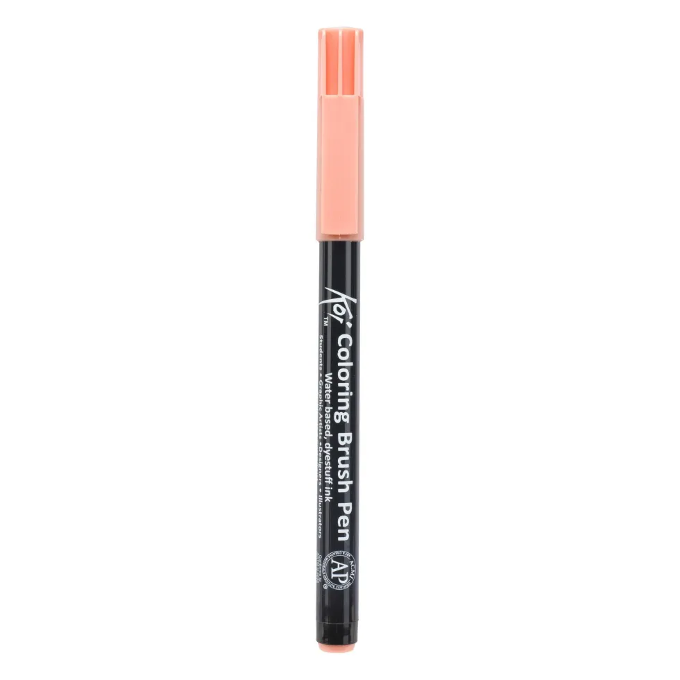 Pisak pędzelkowy Koi Coloring Brush Pen - Sakura - Coral Red