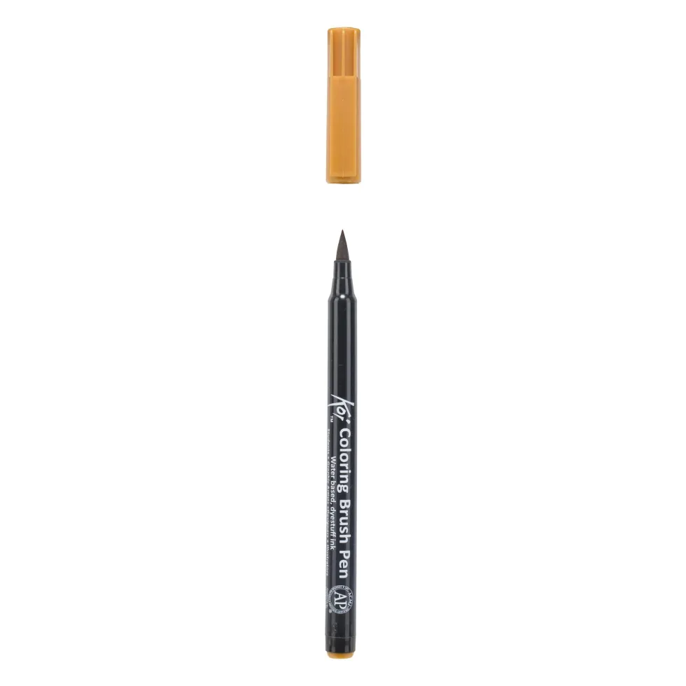 Pisak pędzelkowy Koi Coloring Brush Pen - Sakura - Dark Brown