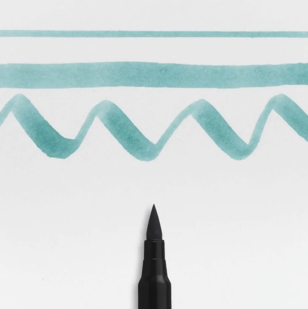 Pisak pędzelkowy Koi Coloring Brush Pen - Sakura - Grayish Blue