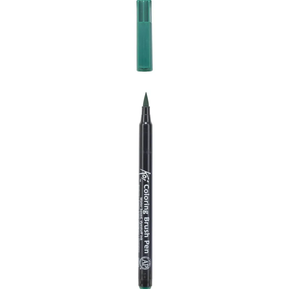 Pisak pędzelkowy Koi Coloring Brush Pen - Sakura - Green
