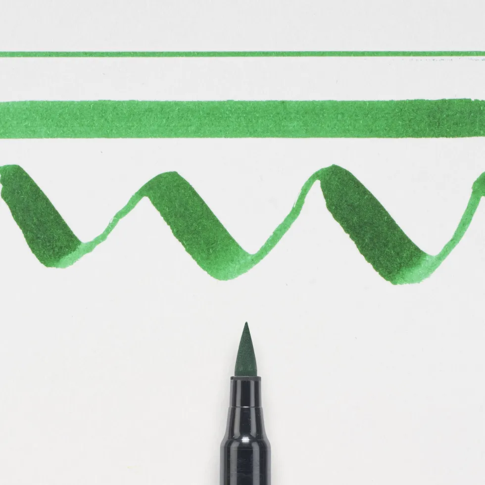 Pisak pędzelkowy Koi Coloring Brush Pen - Sakura - Green