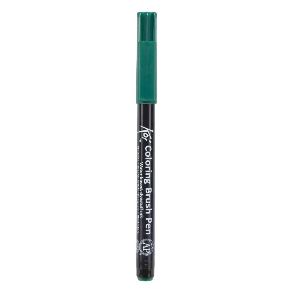 Pisak pędzelkowy Koi Coloring Brush Pen - Sakura - Green