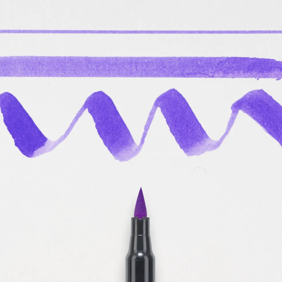 Pisak pędzelkowy Koi Coloring Brush Pen - Sakura - Lavender