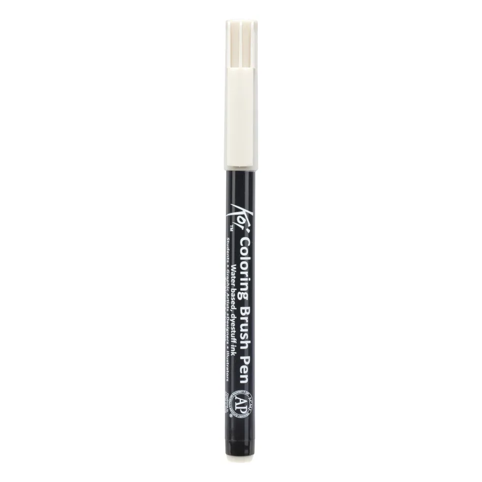 Pisak pędzelkowy Koi Coloring Brush Pen - Sakura - Light Cool Gray