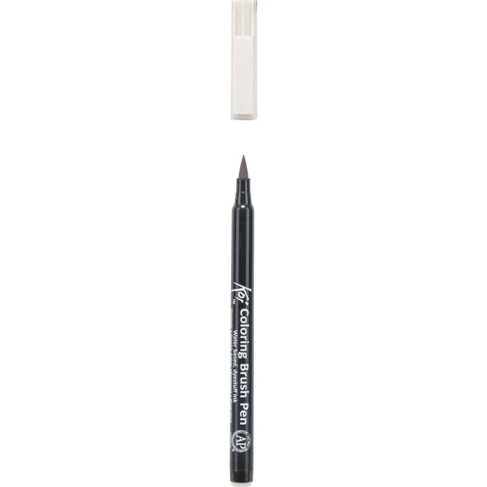 Pisak pędzelkowy Koi Coloring Brush Pen - Sakura - Light Cool Gray