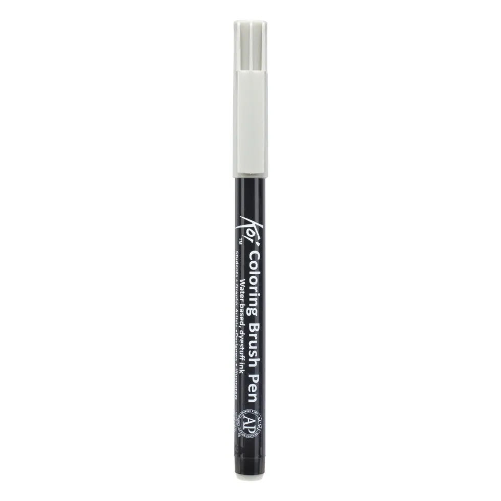 Pisak pędzelkowy Koi Coloring Brush Pen - Sakura - Light Warm Gray