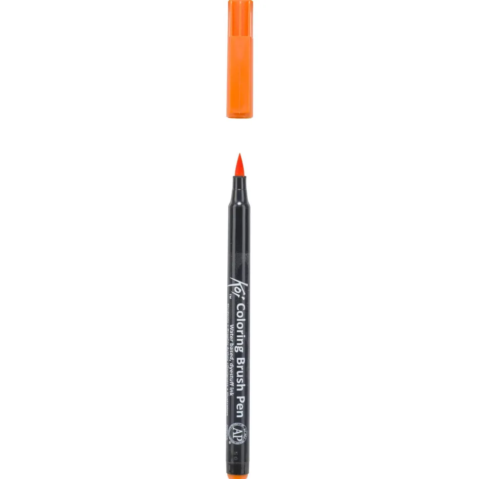 Pisak pędzelkowy Koi Coloring Brush Pen - Sakura - Orange