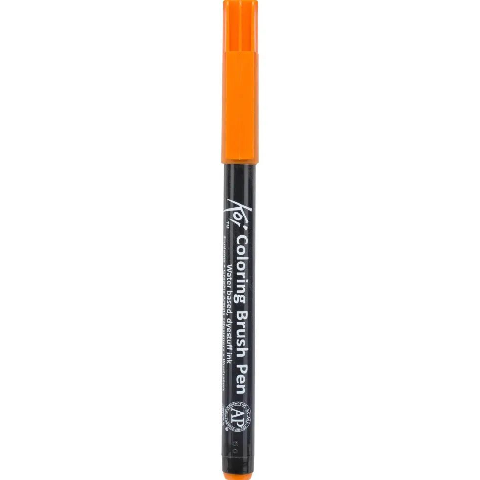 Pisak pędzelkowy Koi Coloring Brush Pen - Sakura - Orange